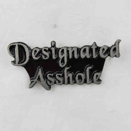 Pin "Designated Asshole" Anstecker