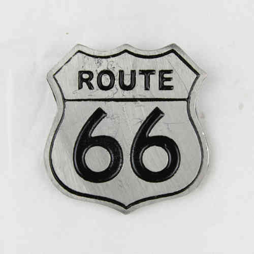 Pin "Route 66" Anstecker
