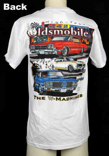 T-Shirt Oldsmobile 442 THE W MACHINES