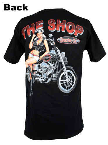 T-Shirt Zombie - "The Shop" Harley
