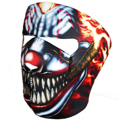 "Smoking Clown" Neopren - Face Mask