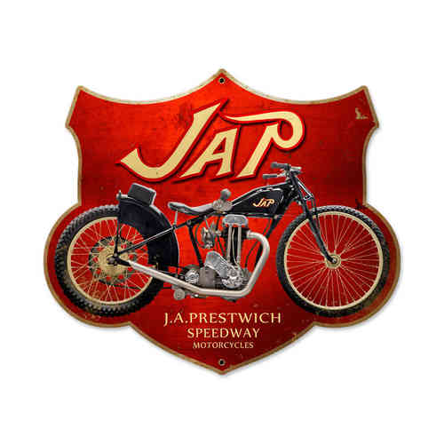 "Jap Motorcycle" Blechschild - Metal Sign