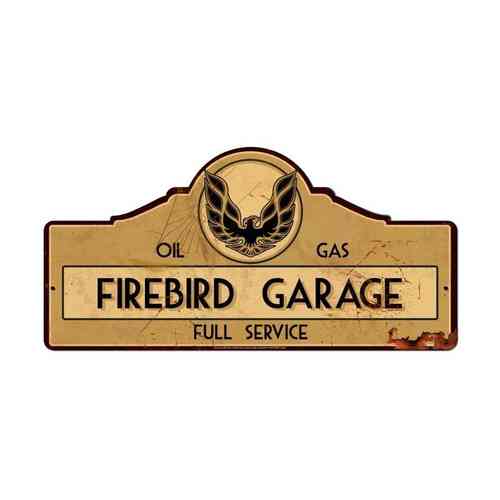 Firebird Garage Blechschild - Metal Sign