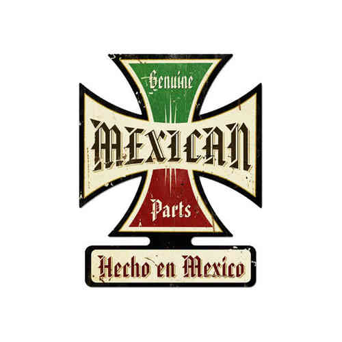 Mexican Parts Blechschild - Metal Sign