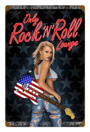 "American Rocker" Blechschild - Metal Sign