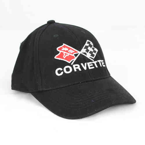 Chevrolet Corvette Baseball Cap - Black