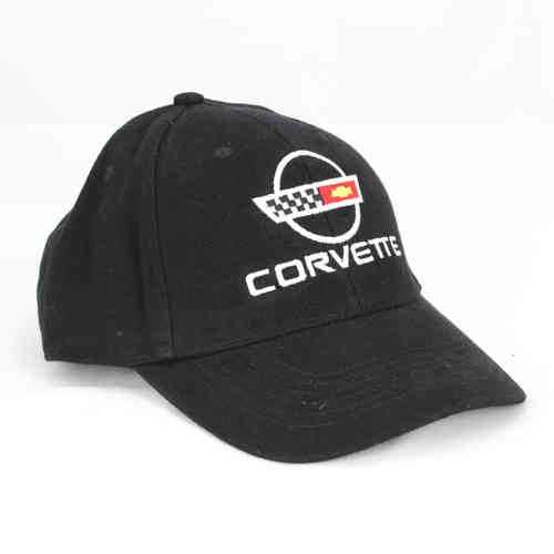 Chevy C4 Corvette Baseball Cap - Black