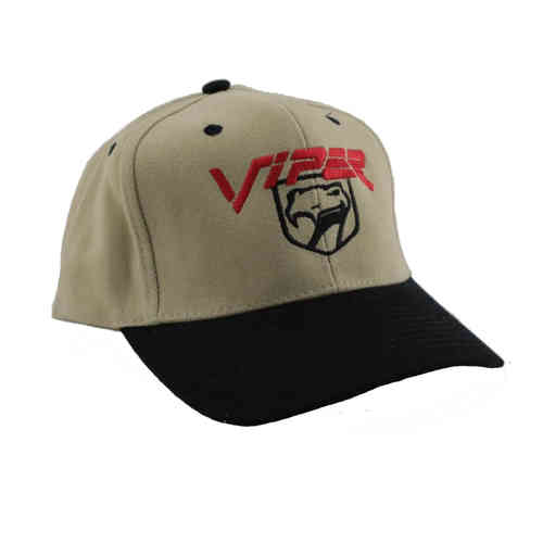 Dodge Viper Baseball Cap - Black/Khaki