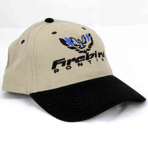 Pontiac Firebird Baseball Cap - Black/Khaki