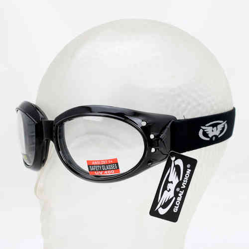 Biker Brille "Eliminator" Clear/Klar