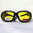 Biker Sonnenbrille "Outfitter" Yellow Tint/Gelb Getönt