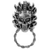 Skull with Flame  Brillenhalter