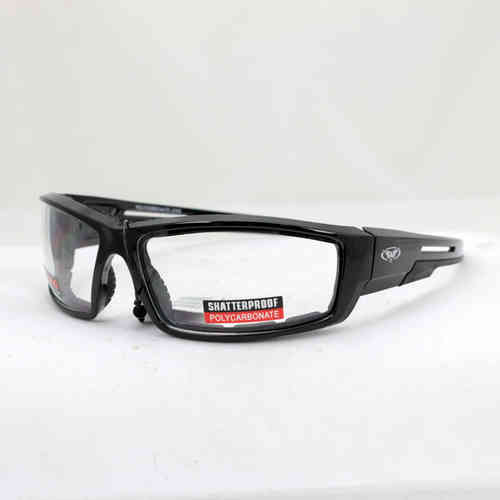 Biker Sonnenbrille "SLY" Clear/Klar