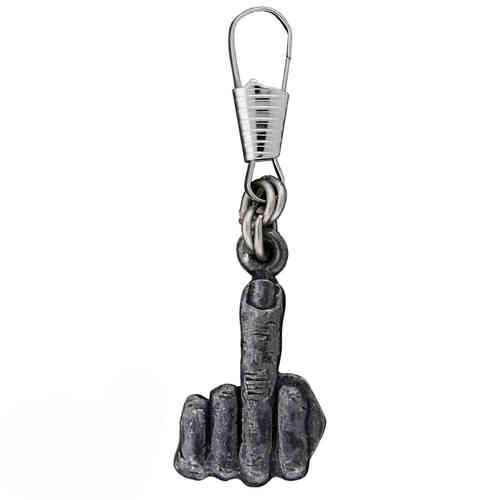 "Middle Finger" Zipper Pull - Anhänger