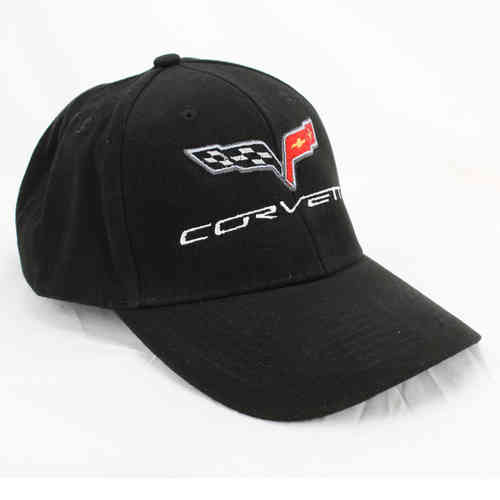 Chevy C6 Corvette Baseball Cap - Black