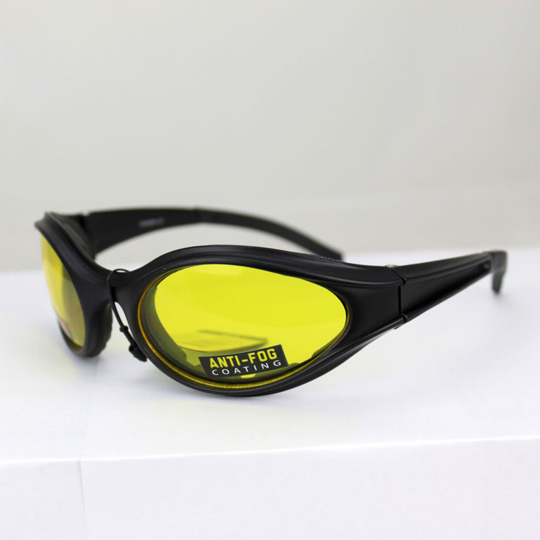 Biker Sonnenbrille "Windmaster" Yellow Tint/Gelb Getönt