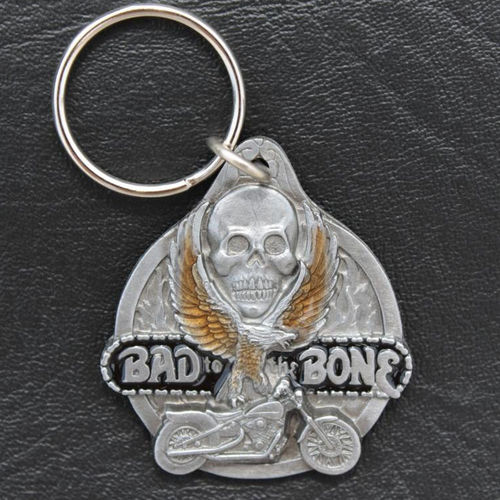 "Bad To The Bone" Key Chain - Schlüsselanhänger