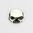 Pin "Skull with Black Eyes" Anstecker