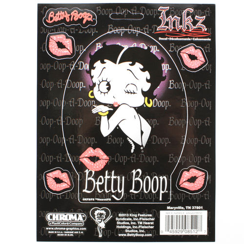 "Betty Boop Timeless Inkz" - Aufkleber/Decal