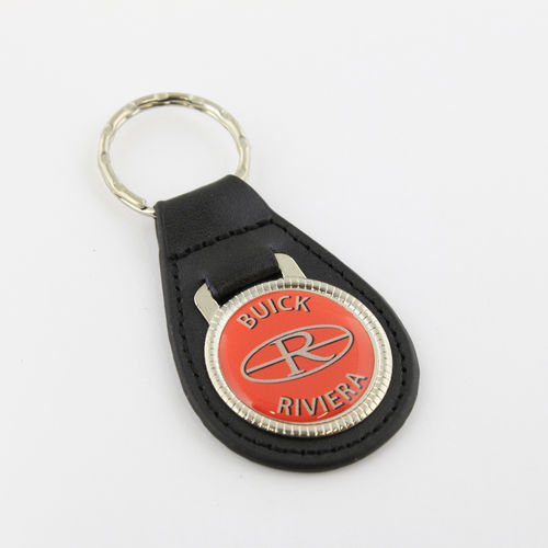 "Buick Riviera" Leather Keychain - Echt Leder Schlüsselanhänger