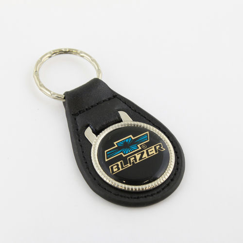 "Chevrolet Blazer" Leather Keychain - Echt Leder Schlüsselanhänger