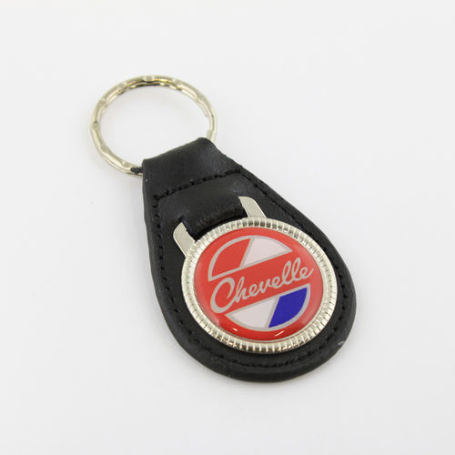 "Chevrolet Chevelle" Leather Keychain - Echt Leder Schlüsselanhänger