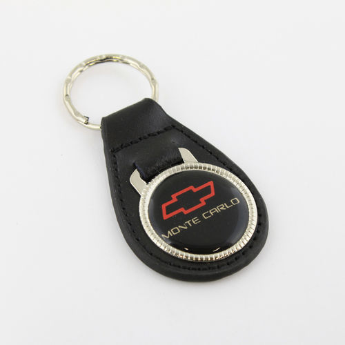 "Chevrolet Monte Carlo" Leather Keychain - Echt Leder Schlüsselanhänger