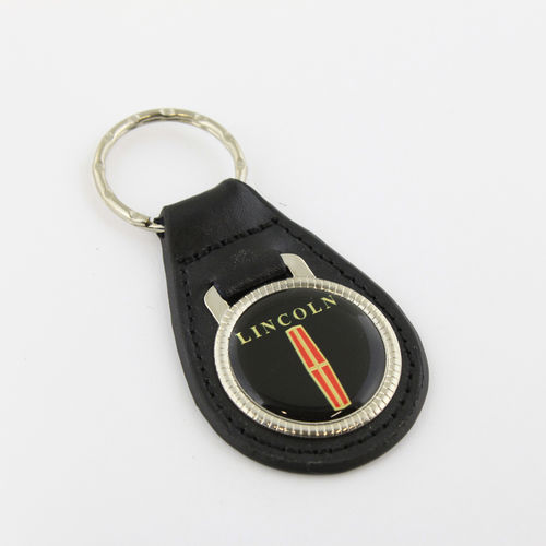 "Lincoln" Leather Keychain - Echt Leder Schlüsselanhänger