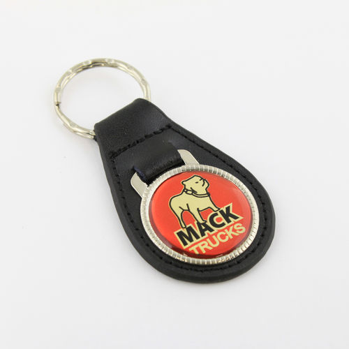 "Mack Trucks" Leather Keychain - Echt Leder Schlüsselanhänger