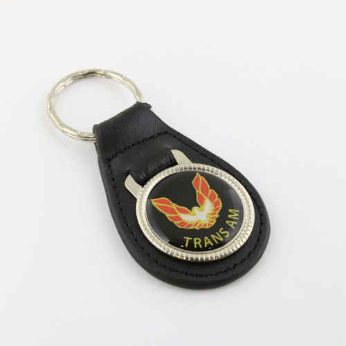 "Pontiac Trans Am" Leather Keychain - Echt Leder Schlüsselanhänger