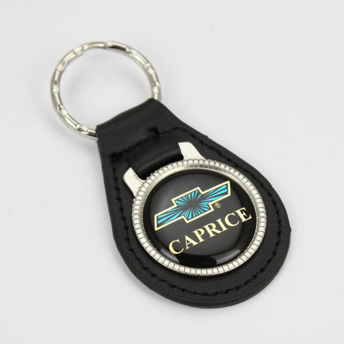 "Chevrolet Caprice Logo" Leather Keychain - Echt Leder Schlüsselanhänger