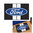 "Ford Oval with Stripes" Starter Mat - Teppich Vorleger