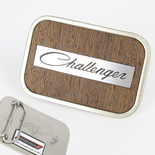 "Dodge Challenger Walnuss" Buckle - Gürtelschnalle
