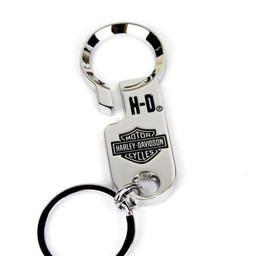 "Harley Davidson Belt Loop Clip" Keychain