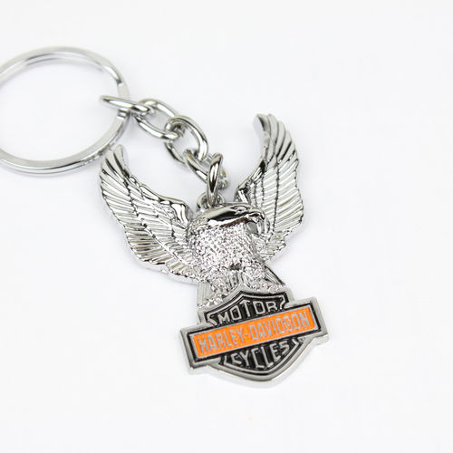 "Harley Davidson Eagle Shield 2 Color" Keychain - Schlüsselanhänger