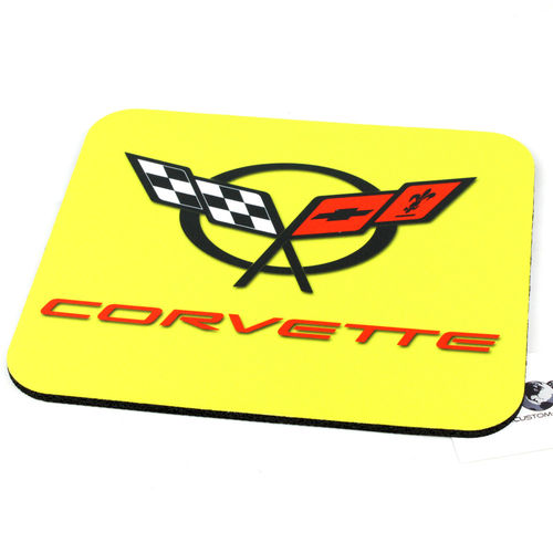 "Corvette Logo" Mouse Pad - Mauspad