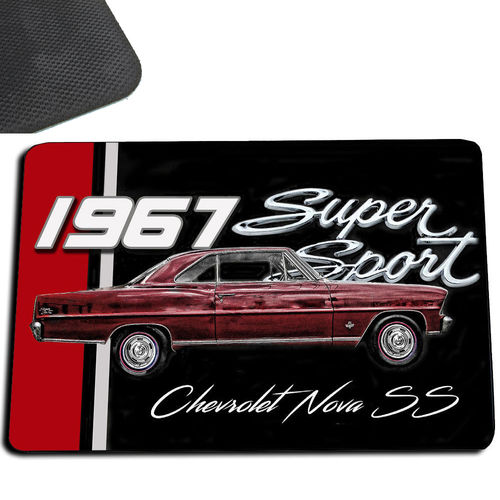 "1967 Chevy Nova Super Sport" Door Mat - Türmatte