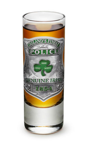 "Firefighter Garda Irelands Finest" Shooter Shot Glass - Schnapsglas