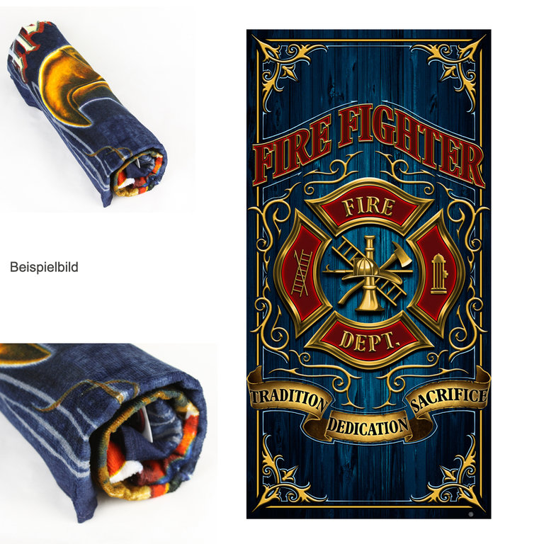 "Firefighter" Towel - Handtuch