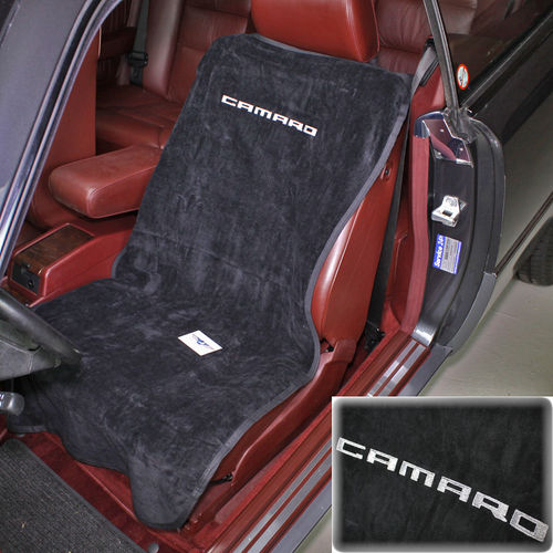 "New Camaro Black"  Seat Armour Towel - Sitzschoner