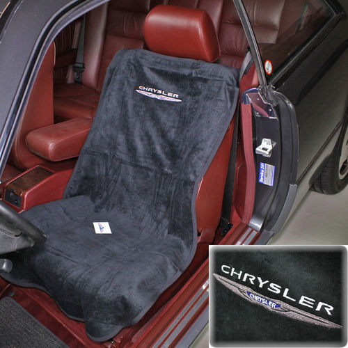 "Chrysler Black"  Seat Armour Towel - Sitzschoner