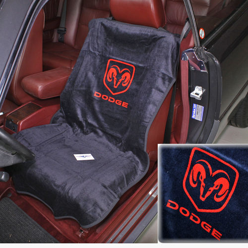 "Dodge RAM Black"  Seat Armour Towel - Sitzschoner