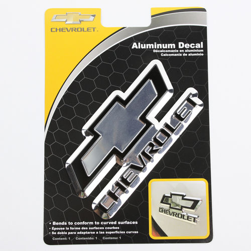 "Chevy Bowtie Aluminium Decal" - Aufkleber/Decal