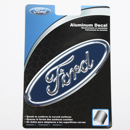 "Ford Oval Aluminium Decal" - Aufkleber/Decal