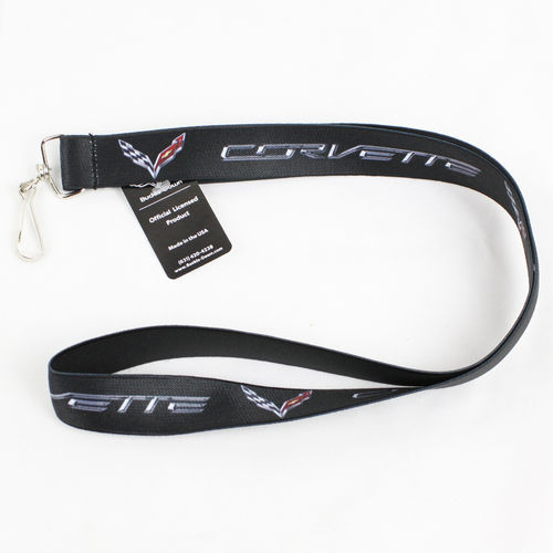 "Corvette C7 Logo" Lanyard - Schlüsselband