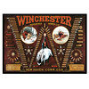 Winchester "Big W" Cartridge Board Area Rug - Teppich