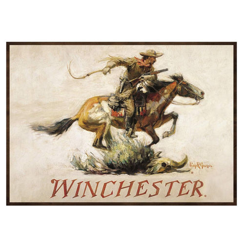 Winchester "Horse and Rider" Area Rug - Teppich