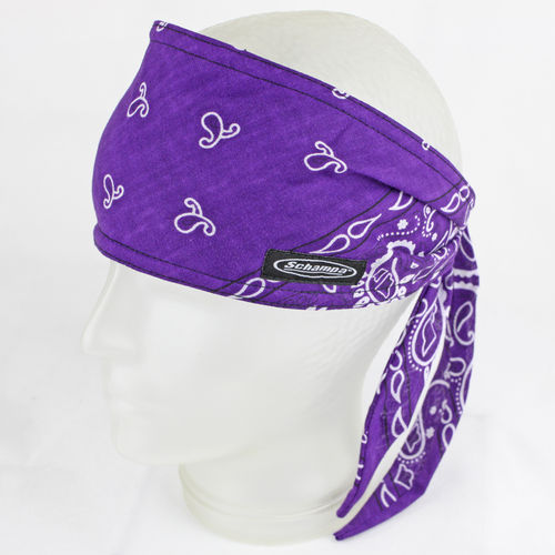 "Purple/ Lila Paisley" Schampa™ Old School Bandana - Kopftuch