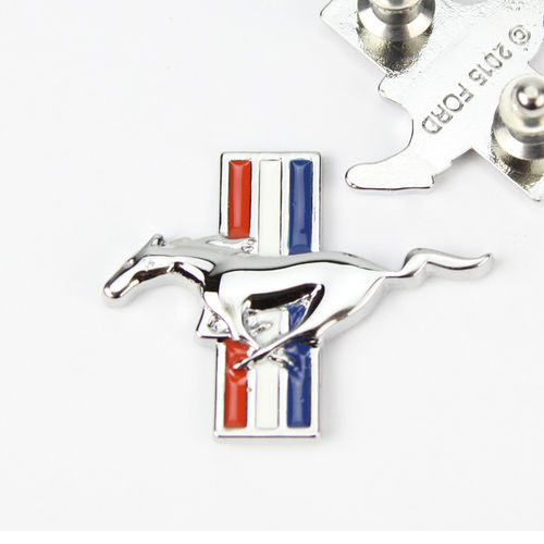 "Ford Mustang Tri Bar 3D" Lapel Pin - Anstecker