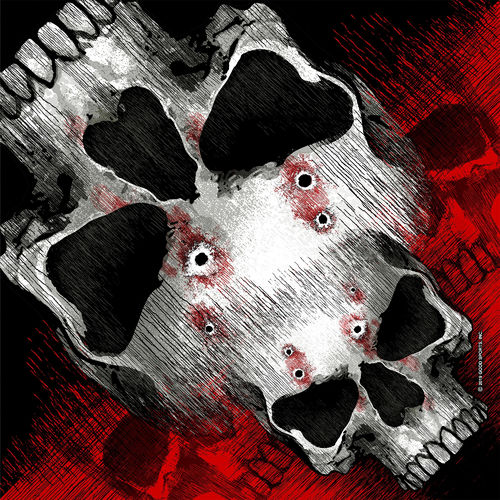 "Jumbo Skull" Bandana Tuch
